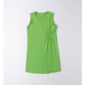 Ido zöld színű pamut lány ruha