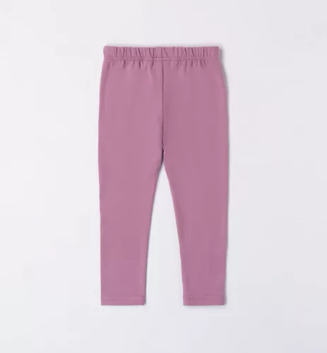 Ido mályva színű rugalmas kislány leggings nadrág