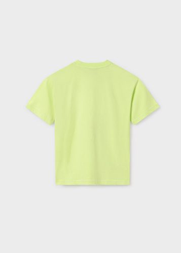 Mayoral limezöld mintás fiú rövid ujjú póló