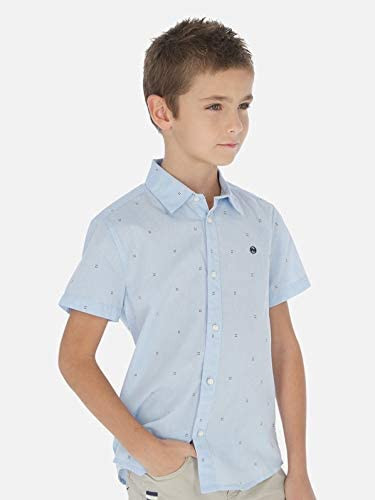 Mayoral kék fiú mintás ing