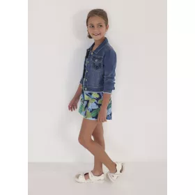 Mayoral lány hímzett gombos farmer dzseki