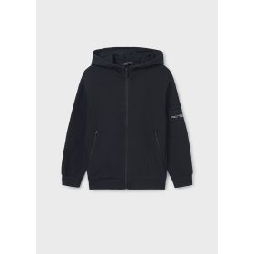 Mayoral fekete kapucnis fiú kardigán