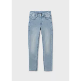 Mayoral világoskék színű Slim Fit fiú farmernadrág