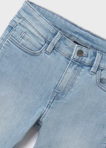 Mayoral világoskék színű Slim Fit fiú farmernadrág