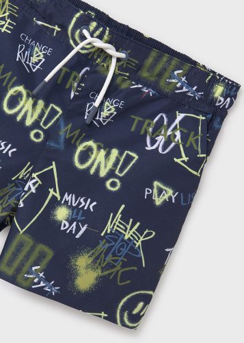 Mayoral Ecofriends nyomott mintás fiú úszónadrág