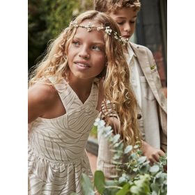 Mayoral drapp színű csodaszép lány ruha 