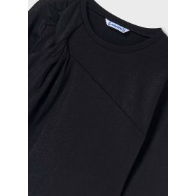 Mayoral fekete csavart mintás lány felső