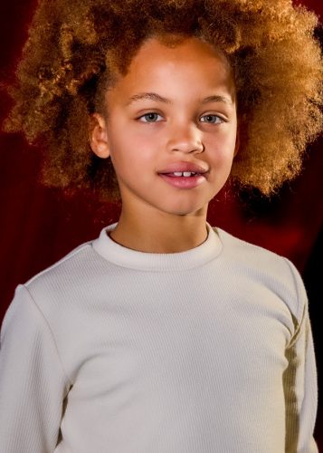 Mayoral bézs színű bordázott hosszú ujjú lány felső