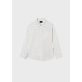 Mayoral fehér Ecofriends apró mintás ing 7167-67