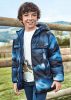 Mayoral kék kifordítható fiú télikabát 