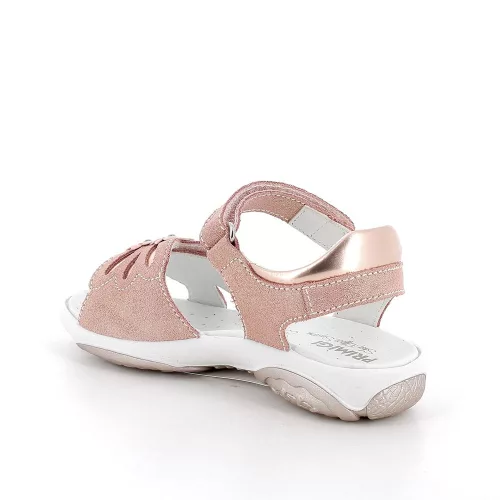 Primigi rosegold virág mintás lány szandál 