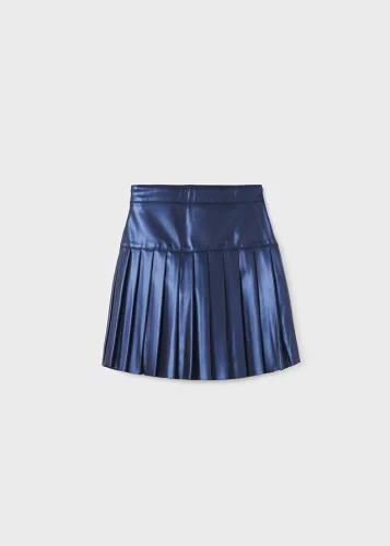 Mayoral sötétkék műbőr szoknya 7952