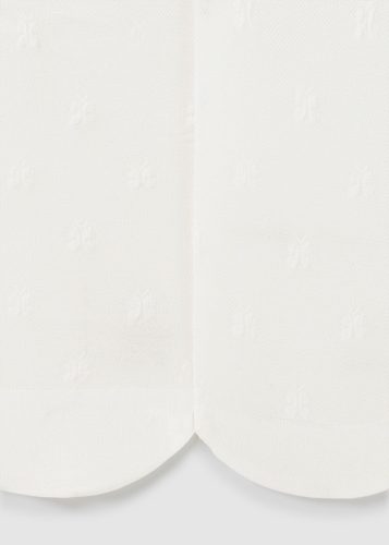 Mayoral fehér pillangó mintás lány harisnya 