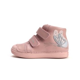 D.D.Step pillangó mintás magasszárú lány gyerekcipő