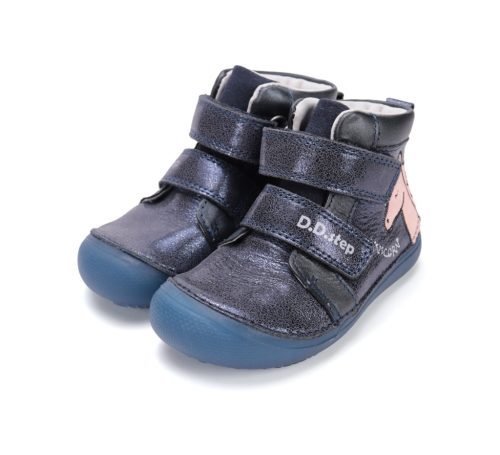 D.D.Step fluoreszkáló talpú barefootos lány gyerekcipő