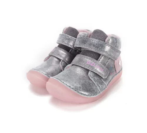 D.D.Step ezüst barefoot talpú fluoreszkáló lány cipő