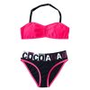 Cocobana feliratú pink neon lány bikini