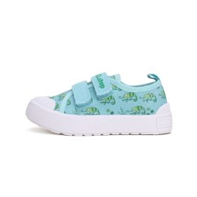 D.D.Step zöld kaméleonos fiú vászoncipő