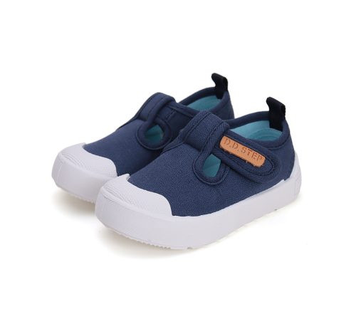 D.D.Step sötétkék fiú vászoncipő