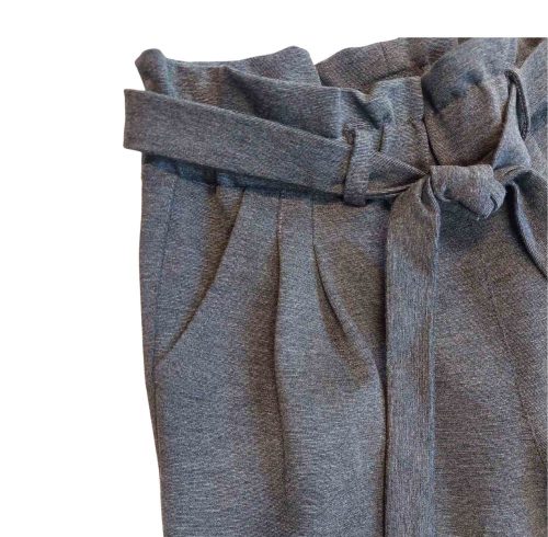 Chipi Chips szürke bőszárú gatsby nadrág