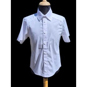 Chipi Chips fehér rövid ujjú alkalmi fiú ing