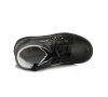 Ponte20 fekete oldalt zipzáros supinált lány cipő DA06-1-890A