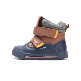 Ponte20 barna supinált Aqua-Tex fiú bakancs