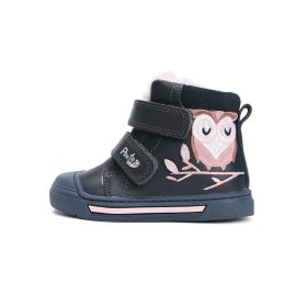 Ponte20 sötétkék baglyos supinált lány bakancs