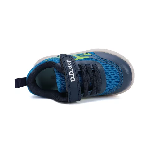 D.D.Step kék LED-es fiú sportcipő 