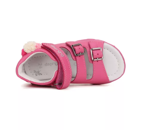 D.D.Step pink 3 ponton záródó lány szandál 