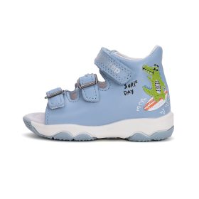 D.D.Step világoskék krokodilos fiú szandál 