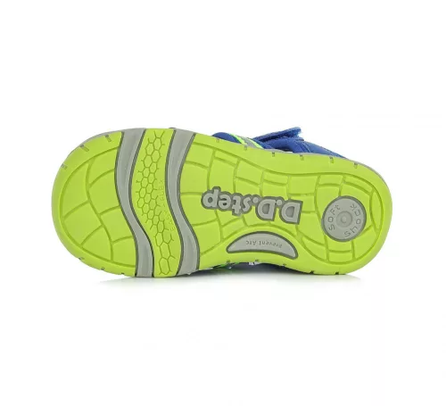 D.D.step Kék-zöld quick dry fiú szandál G065-384