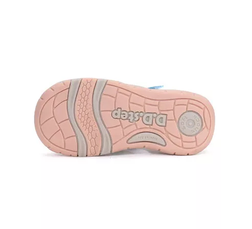 D.D.Step kék pillangós lány quick dry szandál