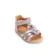 D.D.Step rose gold virág mintás lány szandál