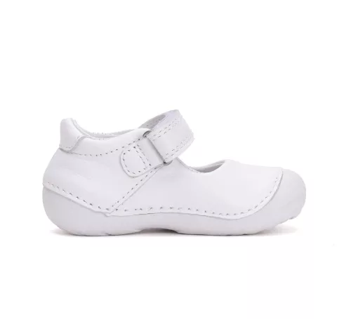D.D.Step fehér színű bőr lány balerina cipő
