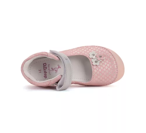 D.D.Step rózsaszín barefoot lány nyitott cipő