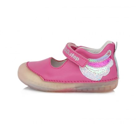 D.D.step szivárványos pink nyitott lány cipő H066-877B