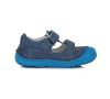 D.D. Step kék autó mintás Barefoot nyitott cipő H073-384