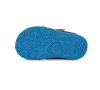 D.D. Step kék autó mintás Barefoot nyitott cipő H073-384