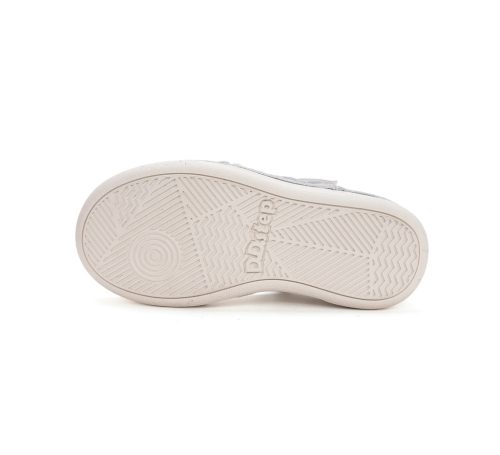 D.D.Step fehér virág mintás nyitott lány cipő