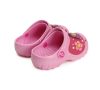 D.D.step LED-es rózsaszín virágos lány gumi papucs