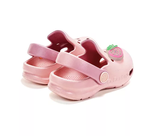 D.D.Step rózsaszín LED-es lány papucs 