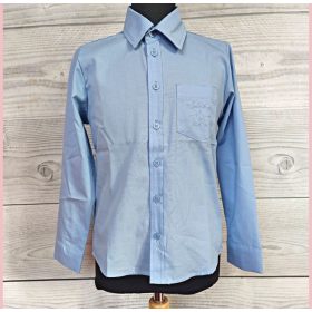 Kék hosszú ujjú csinos fiú ing