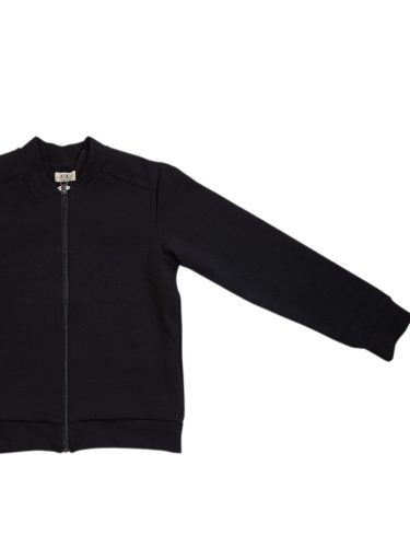 Fekete színű elegáns fiú kardigán