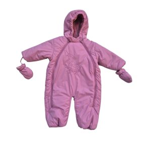 Mályva színű hattyú mintás lány babazsák