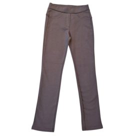 Cappuccino színű enyhén bolyhos lány nadrág