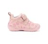 D.D.Step rózsaszín mintás bőr lány gyerekcipő