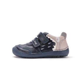 D.D.Step cápa mintás barefoot fiú gyerekcipő