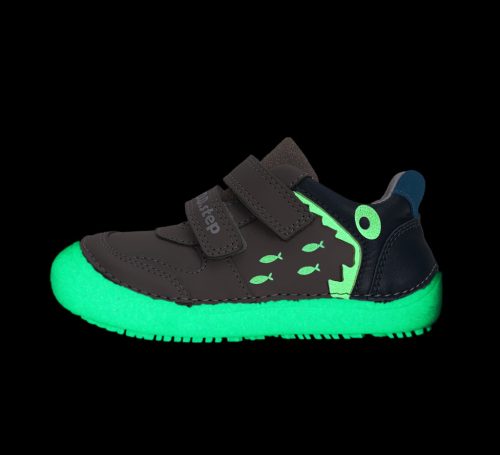 D.D.Step barefootos fluoreszkáló cápás cipő