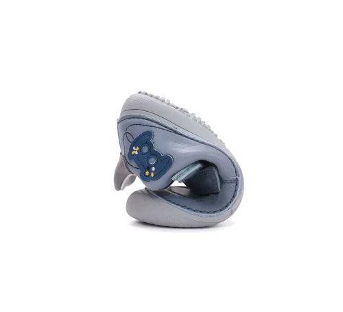 D.D.Step kék konzol mintás barefoot fiú cipő